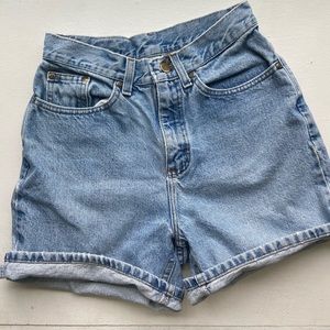 Vintage L.L. Bean High Rise Denim Mom Shorts